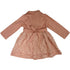 Girls Pink Lace Wind-Resistant Long Sleeved Coat S (9-24M)-XL (6-8) - SophiasStyle.com